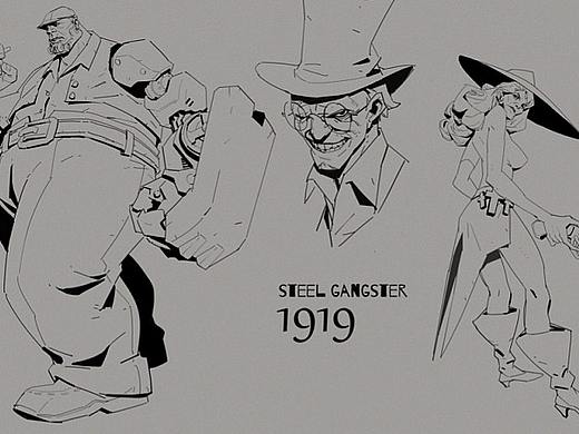 《STEEL  GANGSTER》