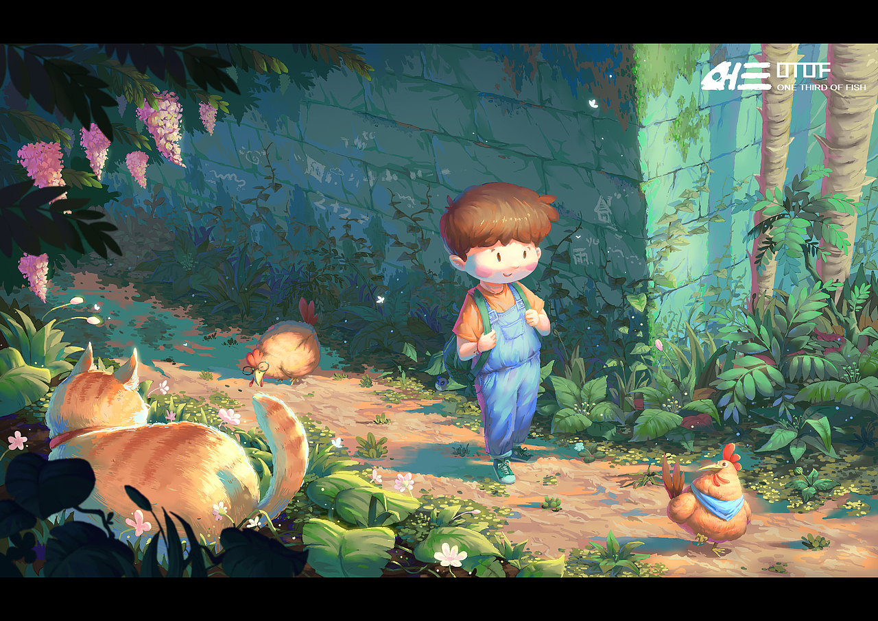 【童年回忆part1】老家门口的胡同（图ZMjMyNTIwNzQ0） - 创作习作 - 站酷设计师三分鱼OTOF原创素材 - 站酷ZCOOL