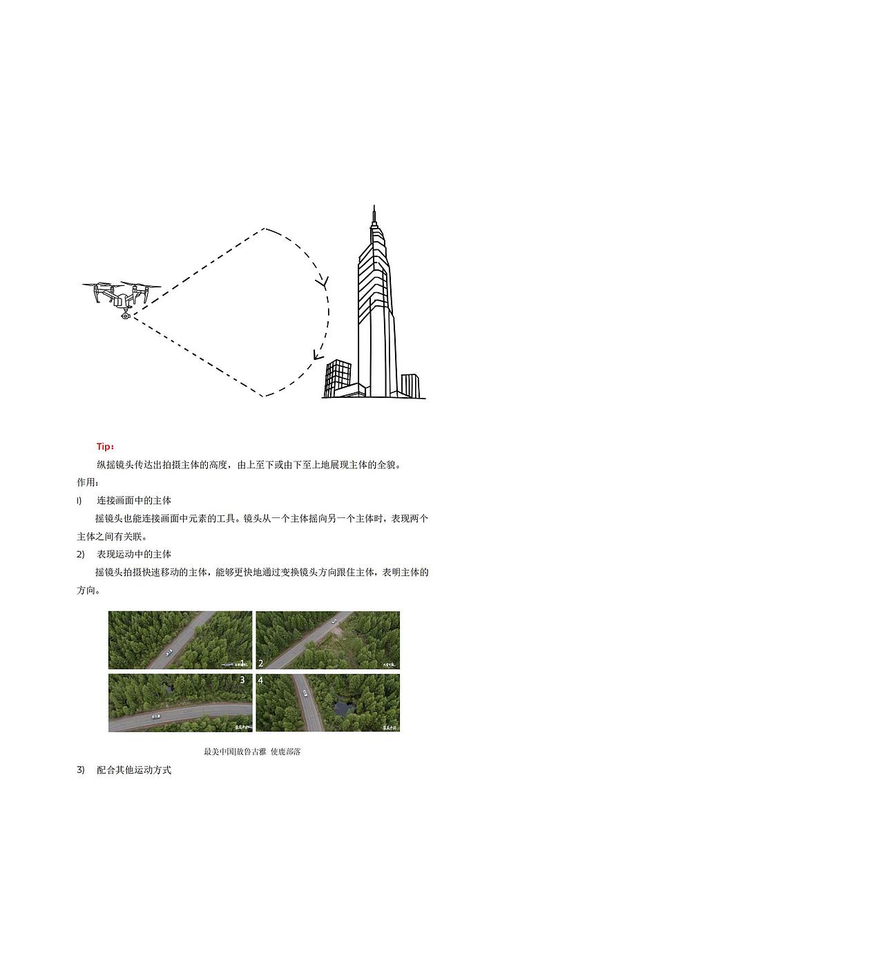 航拍培训书籍设计x教程插图x航拍镜头绘制
