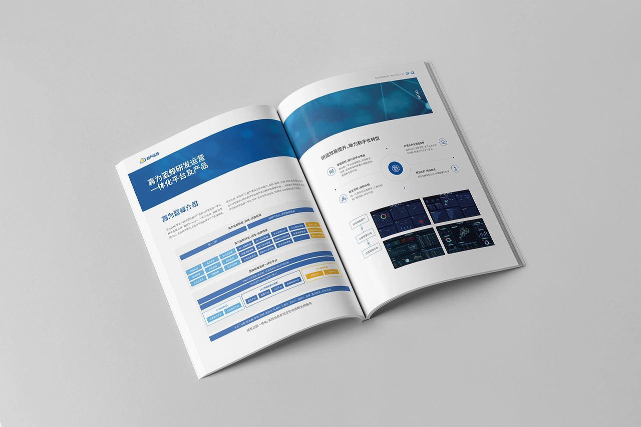 互联网科技运维画册