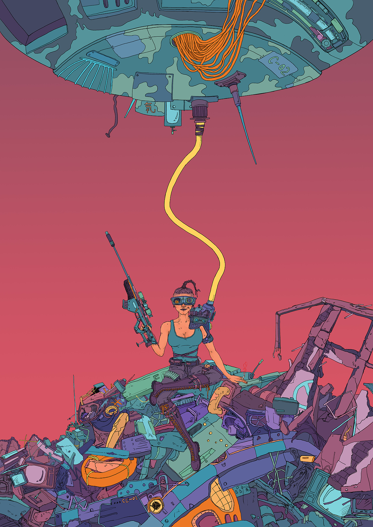 毕设（图ZMjUwNTExOTIw） - 艺术插画 - 站酷设计师晚安77原创素材 - 站酷ZCOOL
