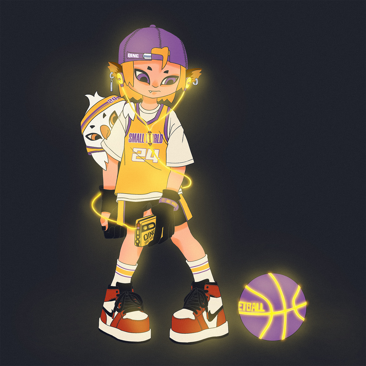 卡通潮流人设插画（图ZMjc5MjY4NjUy） - 新锐潮流插画 - 站酷设计师SHAHUHU庆庆原创素材 - 站酷ZCOOL