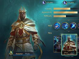 细金属风格UI练习