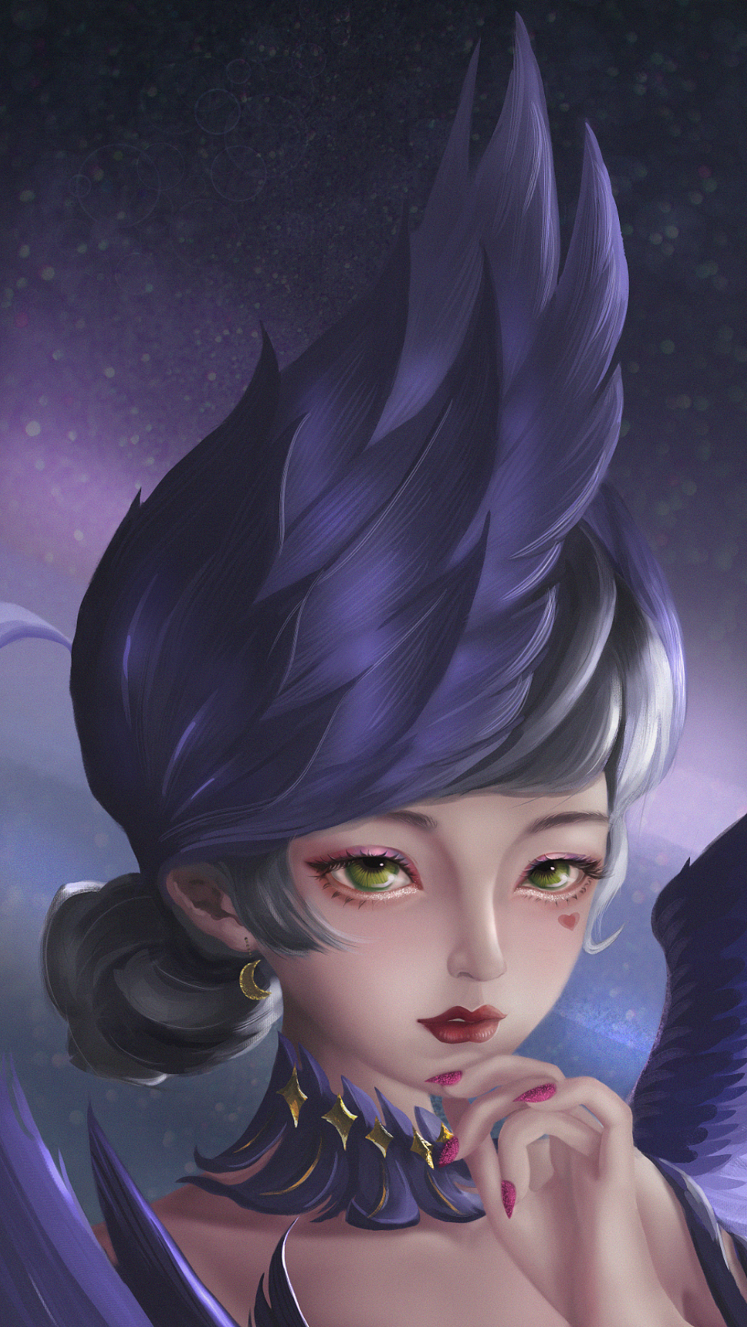 《王者荣耀-小乔-天鹅之梦》厚涂板绘-原创同人