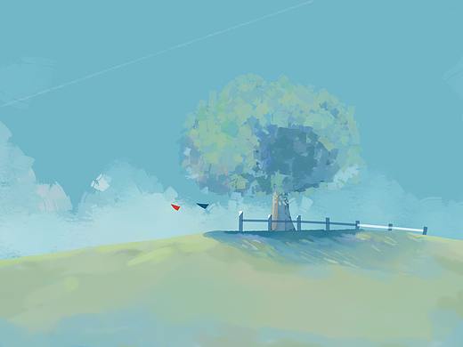 临摹   @Morecolour  插画    练习习作