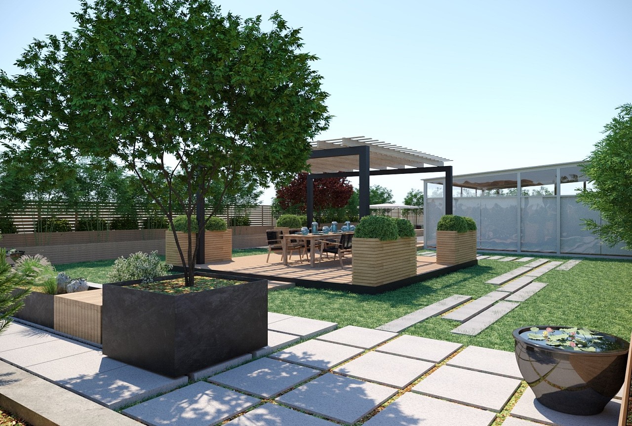 屋顶花园景观设计