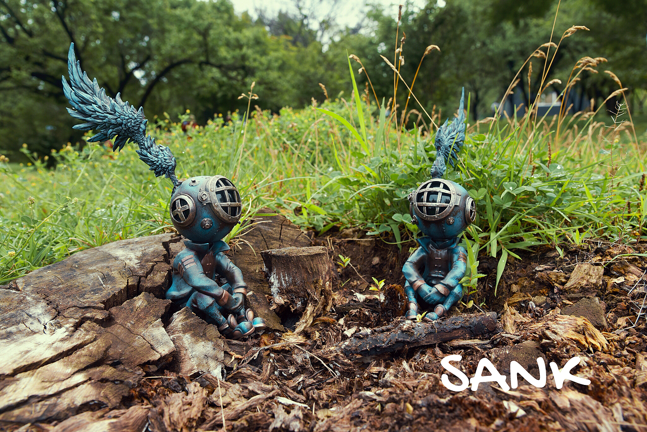 藏克——独舞（蓝调）（设计理念&实体化全过程）（图ZMTM1ODkzMjcy） - 玩具 - 站酷设计师宅仔原创素材 - 站酷ZCOOL