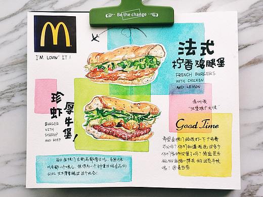 日常吃喝美食手帐~（个人主页-ZMzUyMDYyMjQ=） - 绘画 - 站酷设计师麦呆小公举原创素材 - 站酷ZCOOL