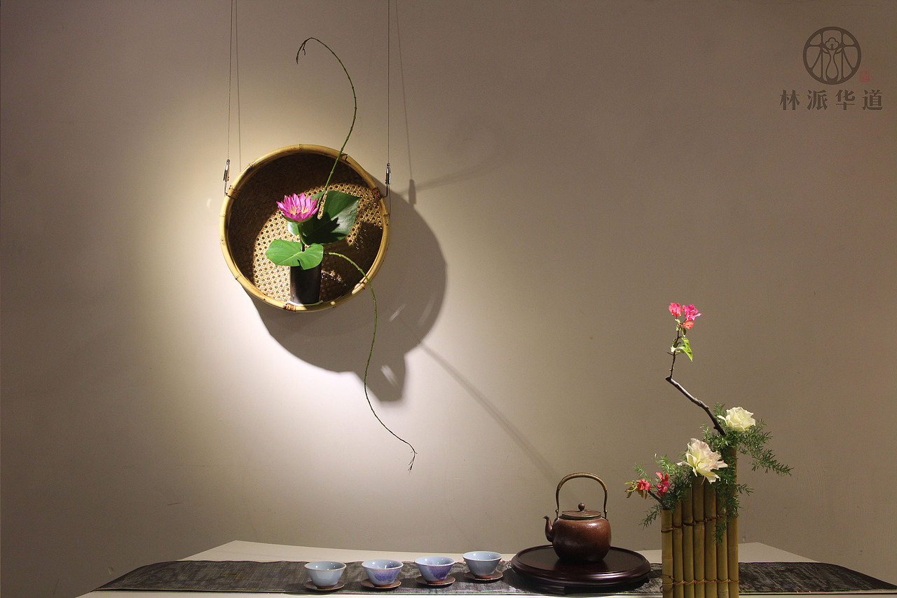 【林派花道】传统花道-茶席花（图ZODM5NjUxNjA=） - 其他手工艺 - 站酷设计师中国林派花道原创素材 - 站酷ZCOOL