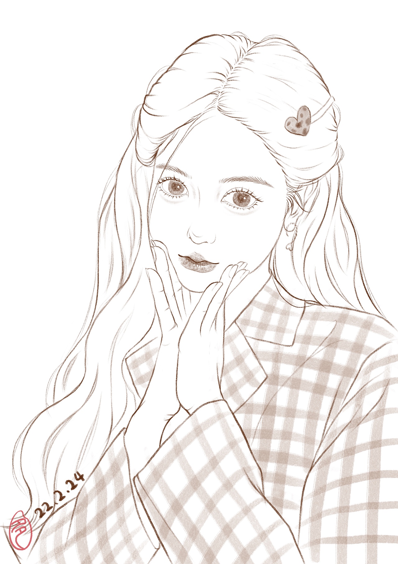 水彩人像过程（图ZMjkzMDM3OTU2） - 创作习作 - 站酷设计师米多多呀原创素材 - 站酷ZCOOL