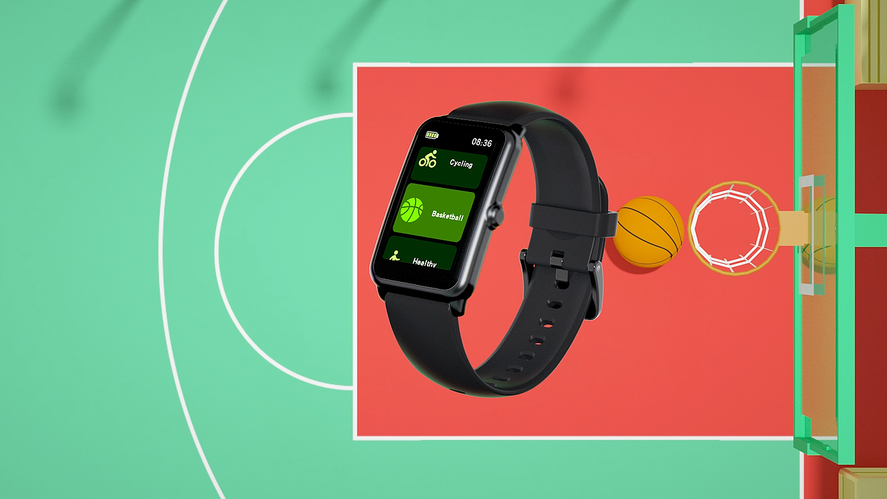 BW-AH2手环三维视频（图ZMjk2OTYwNzI4） - 动画/影视 - 站酷设计师粗分曲面原创素材 - 站酷ZCOOL