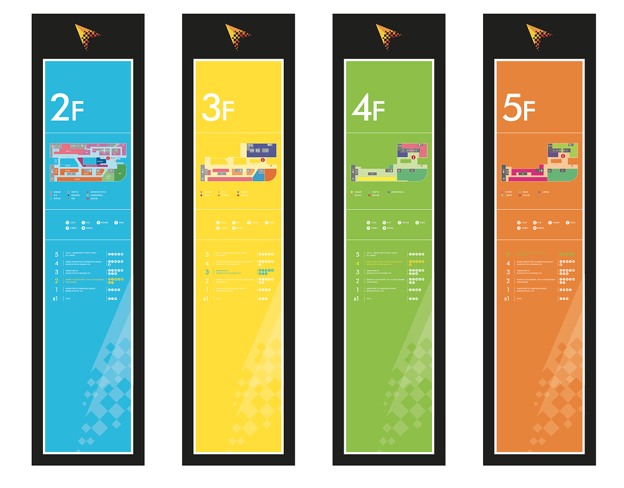 锦鼎国际广场品牌VI及导识设计（图ZMzQ5MjEzMzI=） - 品牌 - 站酷设计师danghui原创素材 - 站酷ZCOOL