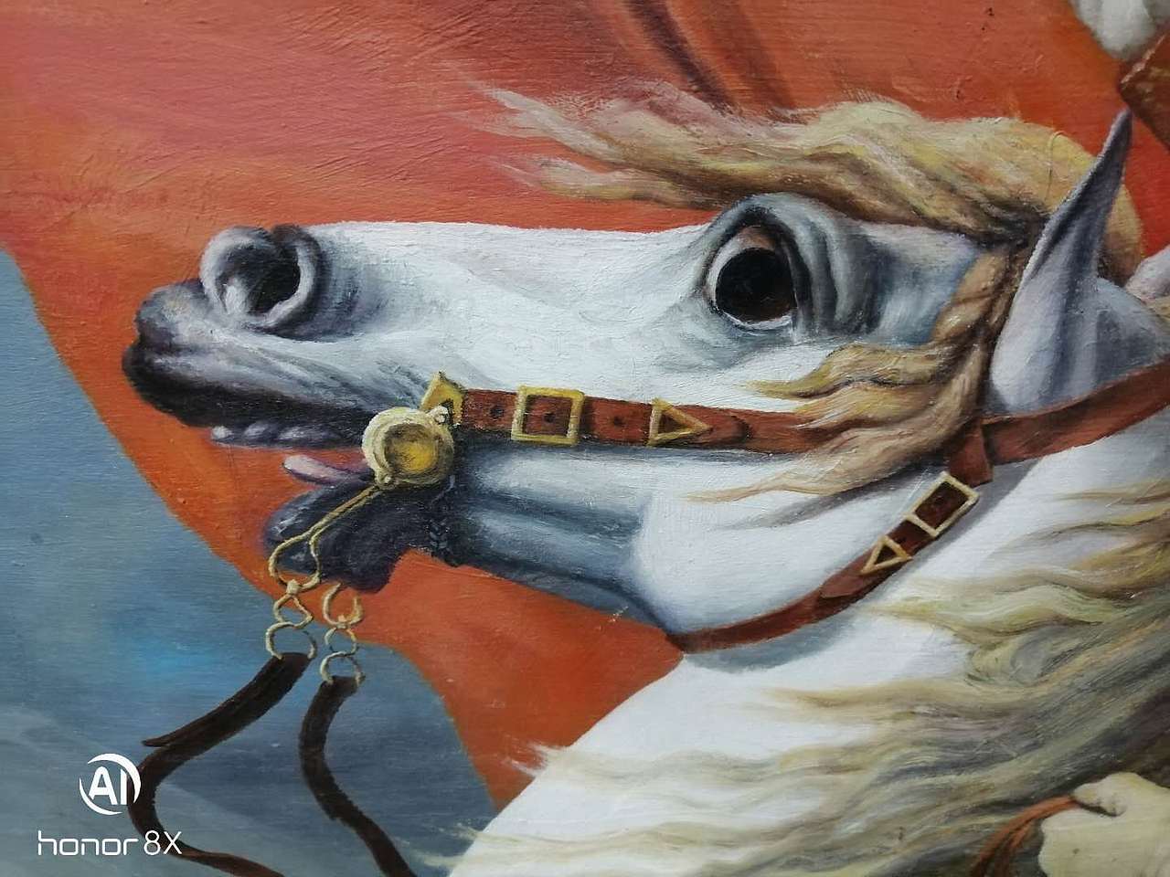 临摹油画【拿破仑骑马像】（图ZMjIwMTExMjgw） - 绘画 - 站酷设计师色彩感觉原创素材 - 站酷ZCOOL