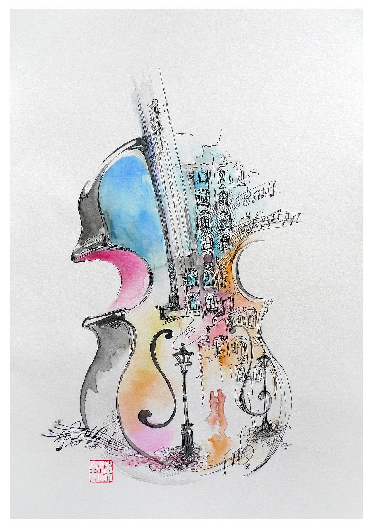 油画/水彩作品（图ZMjkxNzUwNjIw） - 绘画 - 站酷设计师2020cccc原创素材 - 站酷ZCOOL