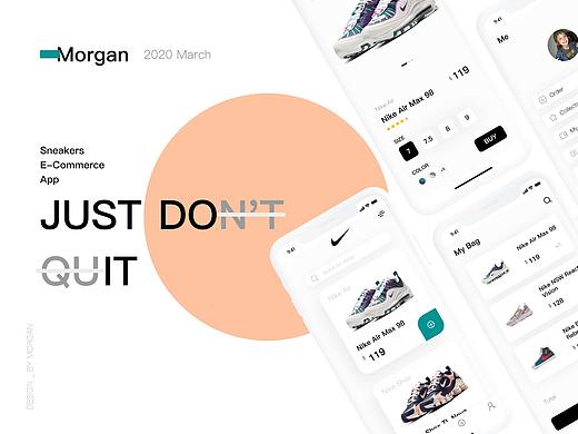 Nike -- Minimalist Sneakers E-Commerce App（个人主页-ZNDQwMjUxNjQ=） - APP界面 - 站酷设计师深津一成原创素材 - 站酷ZCOOL