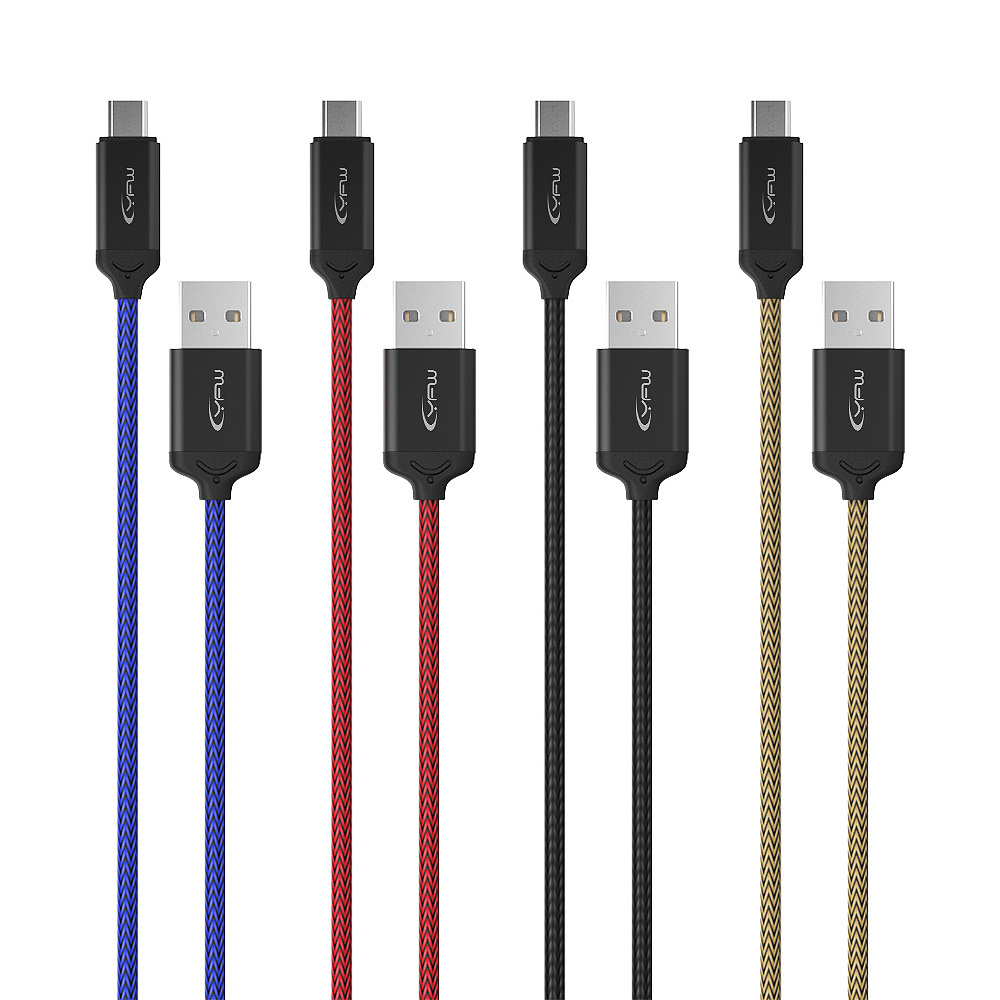 尼龙编织数据线建模贴图渲染