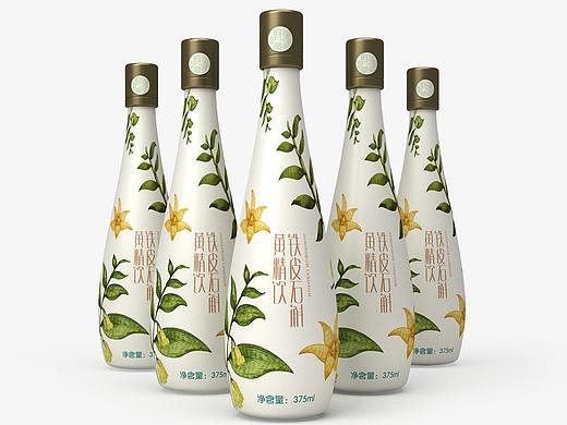 铁皮石斛酵素包装设计,铁皮石斛饮料包装设计,品牌包装