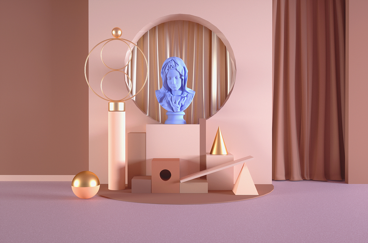 C4D 日常练习作品