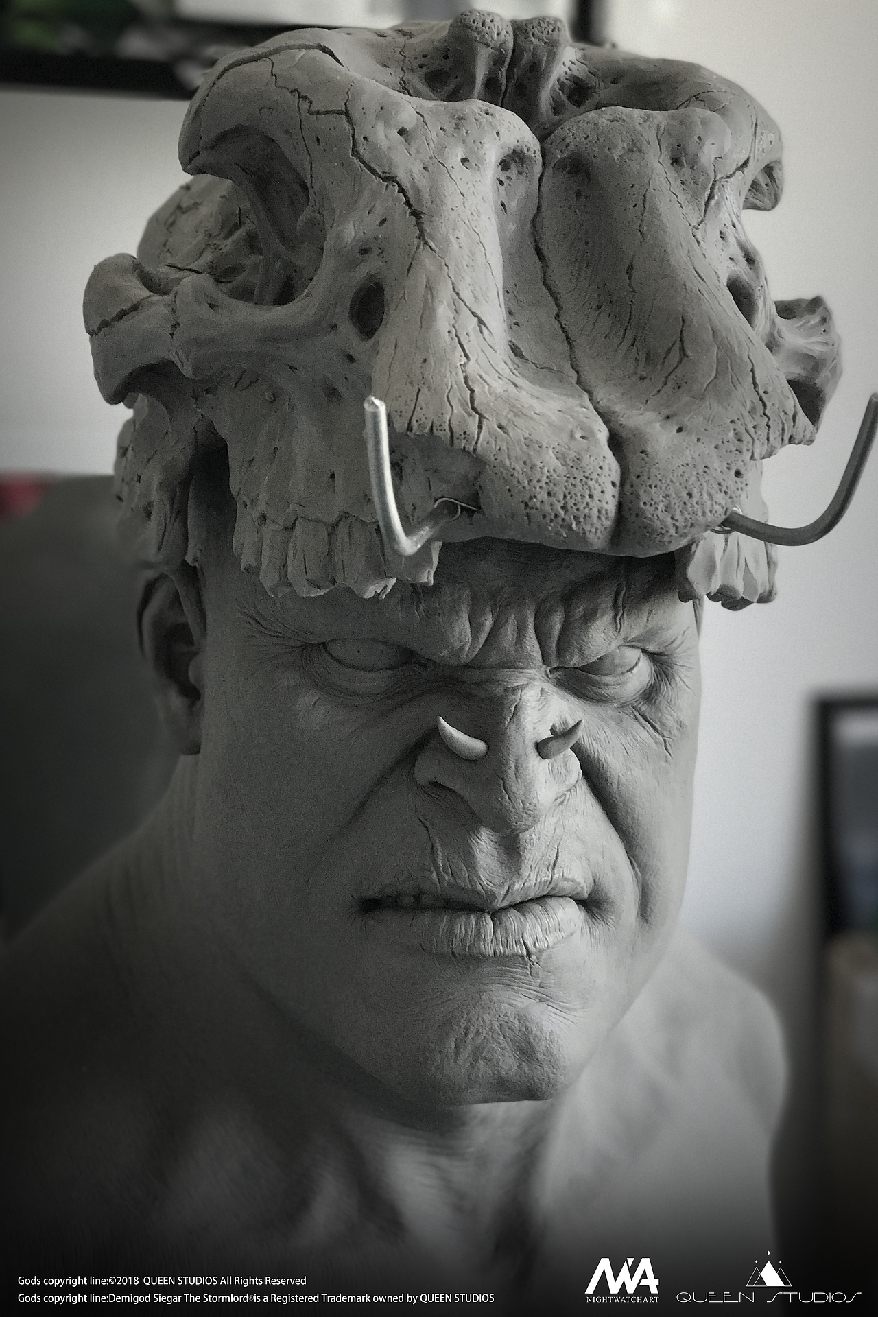 Queen Studios 原创作品：半神-风暴之王-齐格尔（图ZMTM3NzI5Njcy） - 手办/模玩 - 站酷设计师QueenStudios原创素材 - 站酷ZCOOL