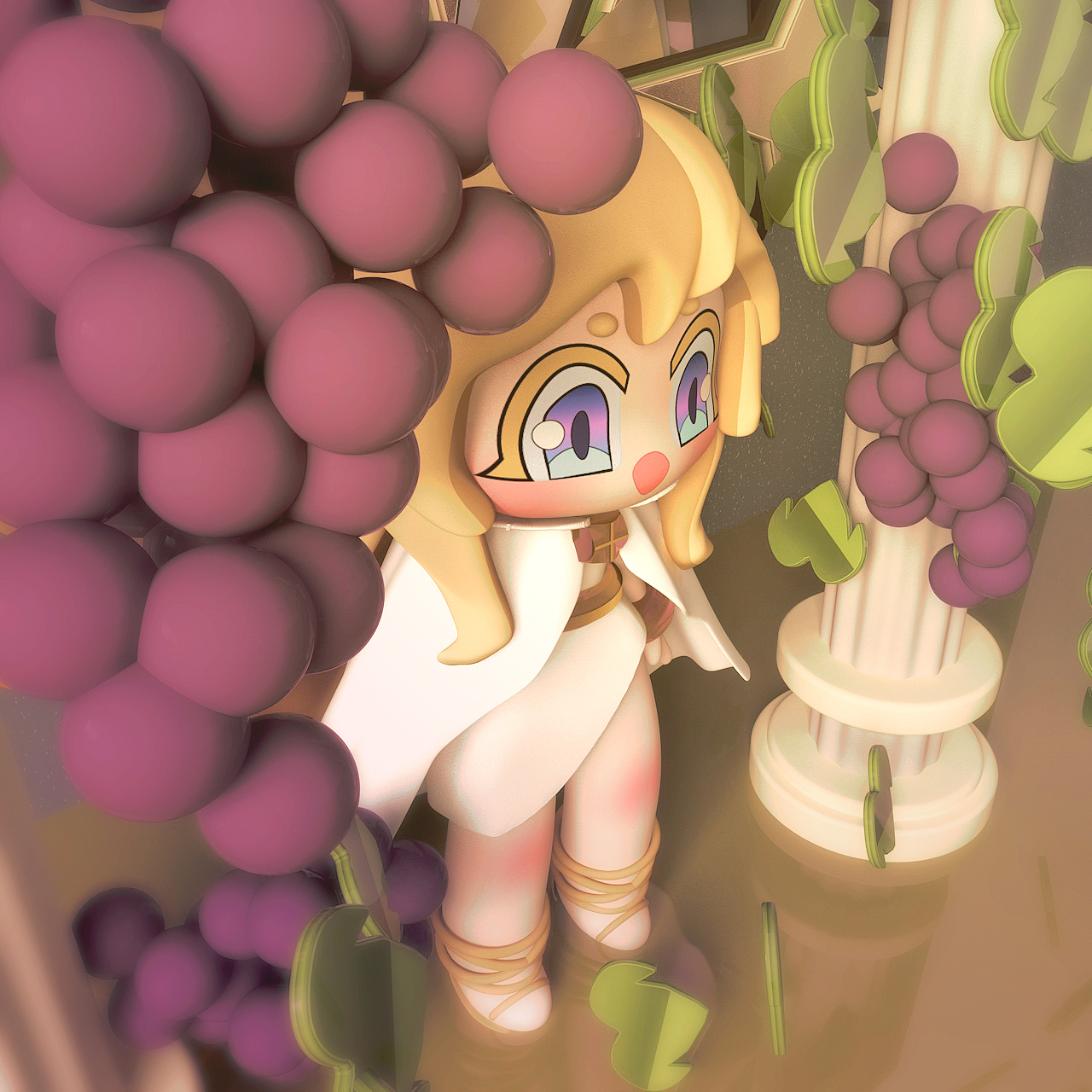 卡通人物3d模型