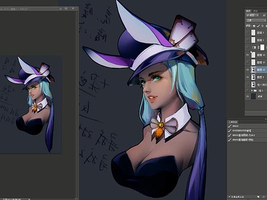 原畫·板繪基礎(chǔ)教程(筆記！筆記！筆記！) 第五課-給畫面上顏色（個(gè)人主頁(yè)-ZMTAyNTE3Ng==） - 多領(lǐng)域 - 站酷設(shè)計(jì)師farmland原創(chuàng)素材 - 站酷ZCOOL