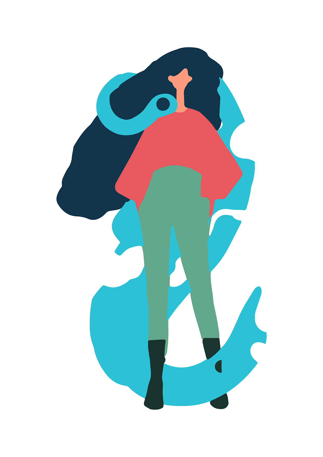 有关爱的主题（图ZMjQwODE3OTEy） - 新锐潮流插画 - 站酷设计师潮老头原创素材 - 站酷ZCOOL