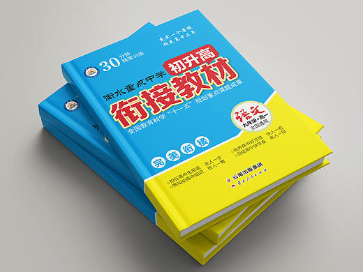 教辅书籍封面 初升高衔接教材