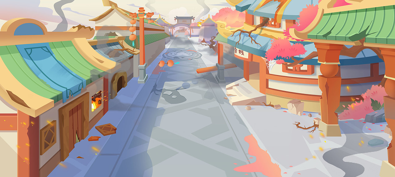 场景（图ZMjY3NDY3NjAw） - 儿童插画 - 站酷设计师郑君君er原创素材 - 站酷ZCOOL