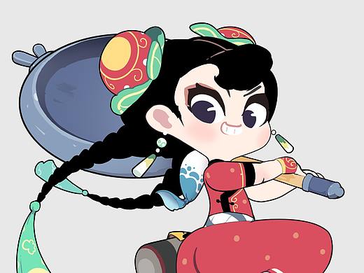 <闹闹天宫>玉兔赛季皮肤设定