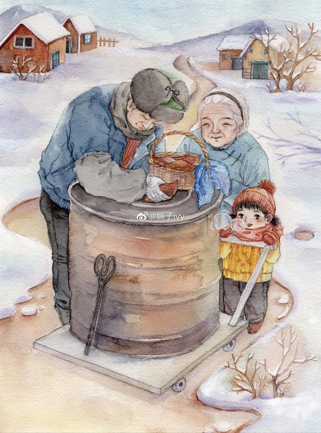 你好，旧时光（图ZMzA4MjUzNjgw） - 绘本 - 站酷设计师娴子ivy原创素材 - 站酷ZCOOL