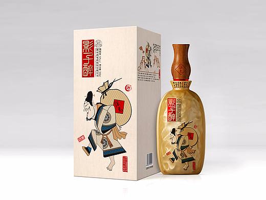 酒鬼酒 · 影子醉（個(gè)人主頁-ZMjczNzQxOTI=） - 包裝 - 站酷設(shè)計(jì)師X一BIN原創(chuàng)素材 - 站酷ZCOOL