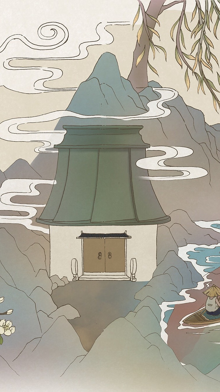 江南 · 忆 × 小爺XIAOYE（图ZMjA4ODU1NDA4） - 商业插画 - 站酷设计师小爺XIAOYE原创素材 - 站酷ZCOOL