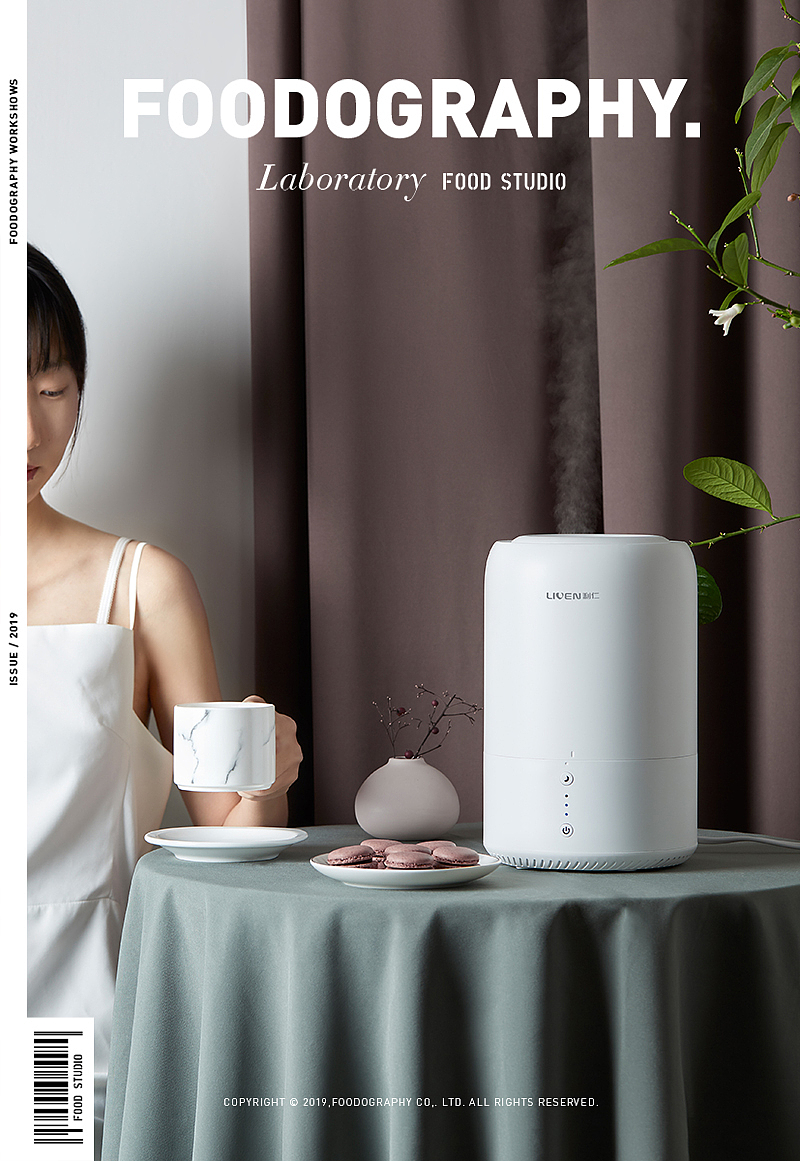 开启水嫩的夏日之旅|利仁加湿器|foodography