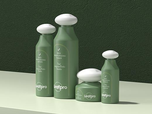 Leafpro — 香米系列护肤品包装风格设计