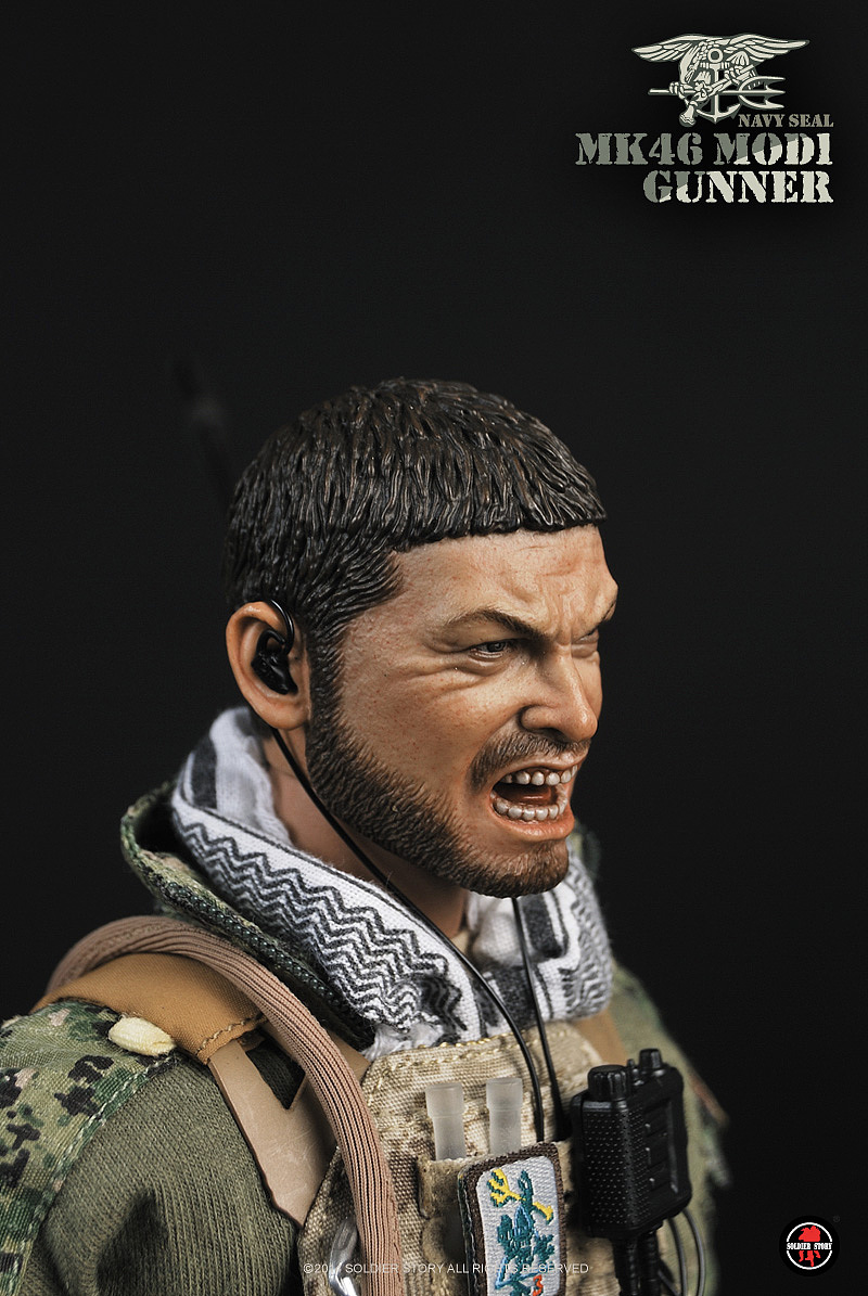 SoldierStory 美国海军海豹突击队 MK46 MOD1机鎗手（图ZMTExMDIwMTY0） - 手办/模玩 - 站酷设计师SoldierStory原创素材 - 站酷ZCOOL