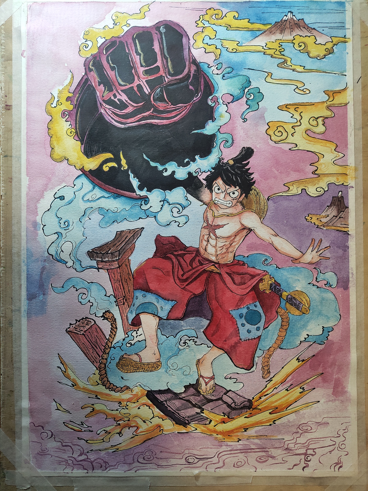 海贼王和之国路飞