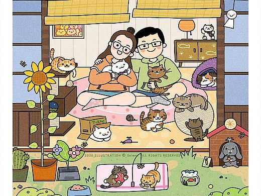 和室猫咪