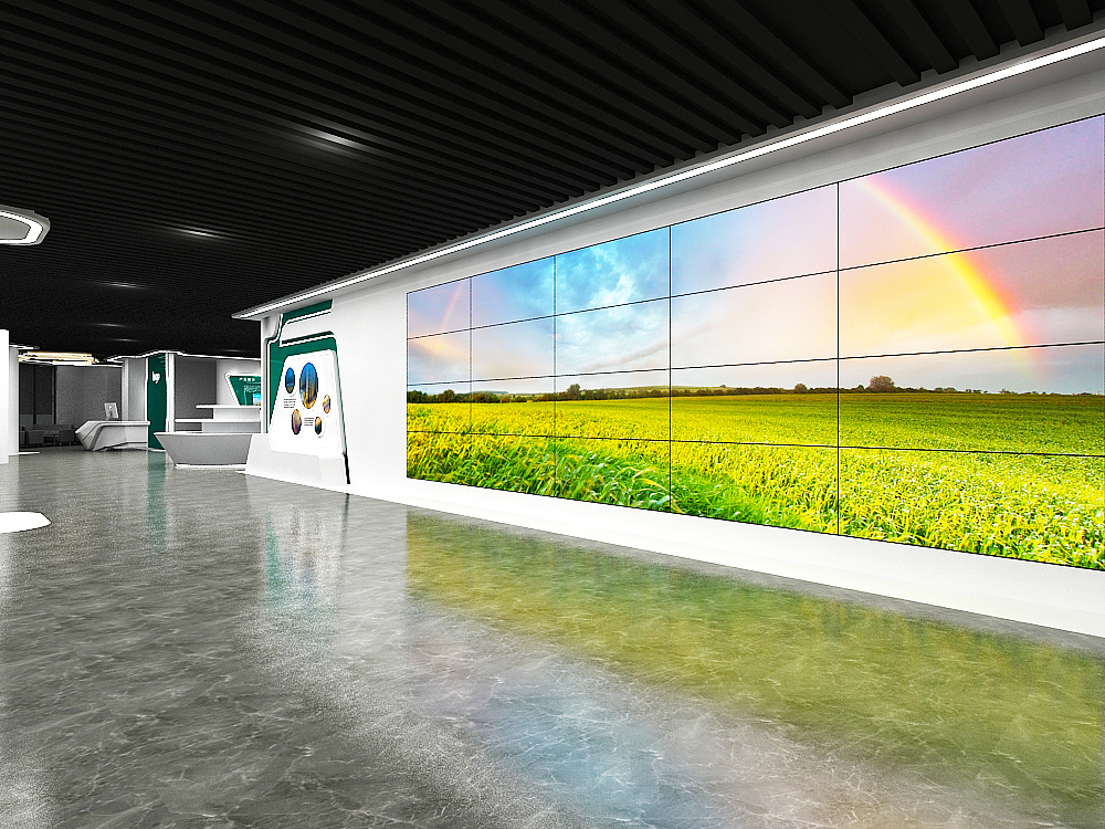 四川农业文化展示展厅设计3D效果图
