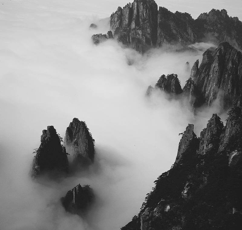 黄山徽州各时期胶片摄影