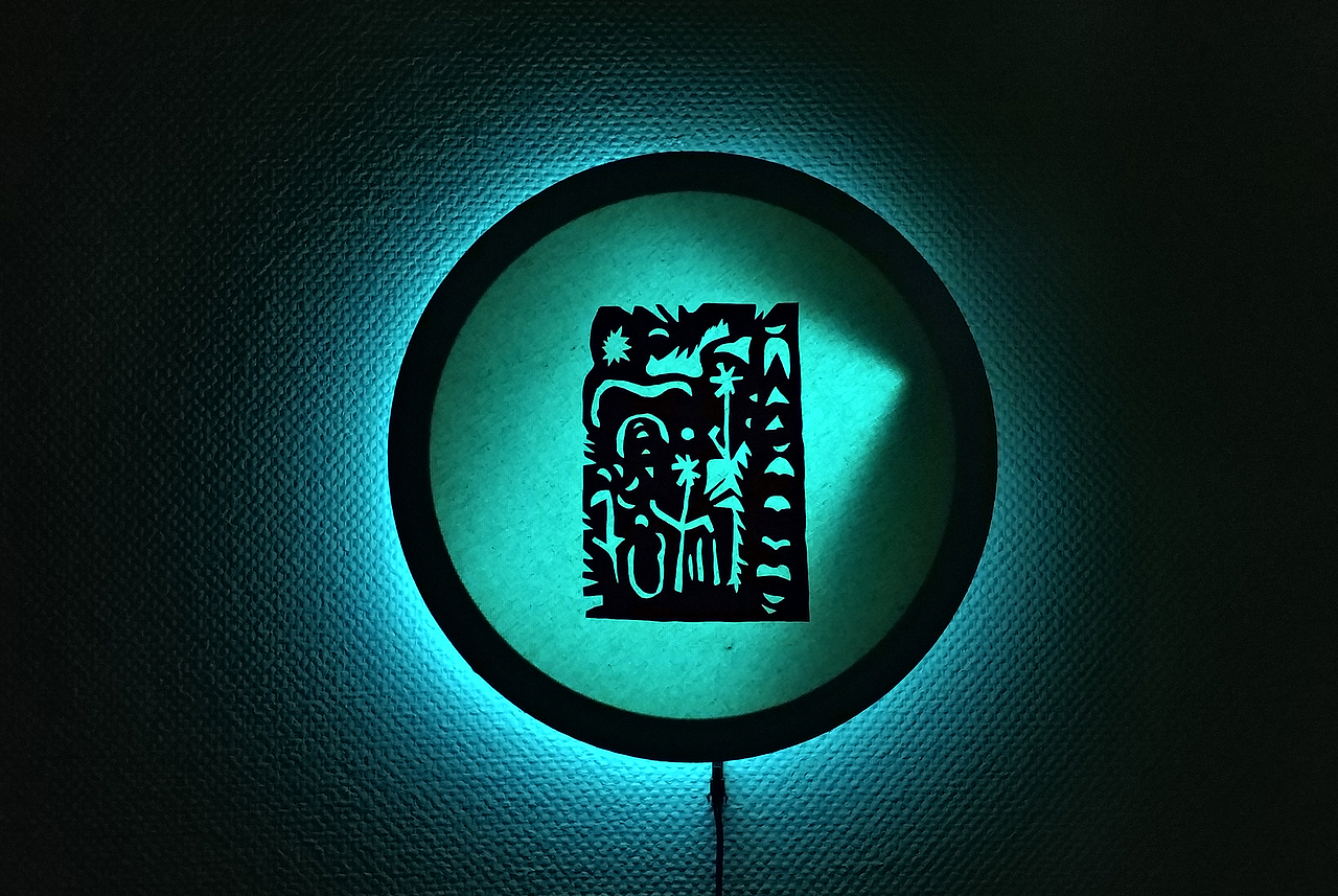 萤火虫下的剪纸展 北京站（图ZMTA0MzcyMjUy） - 其他手工艺 - 站酷设计师不是美术馆原创素材 - 站酷ZCOOL