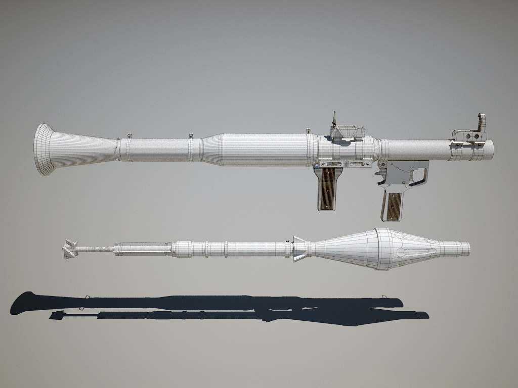 RPG-7|三维|场景|davidyan114 - 原创作品 - 站酷