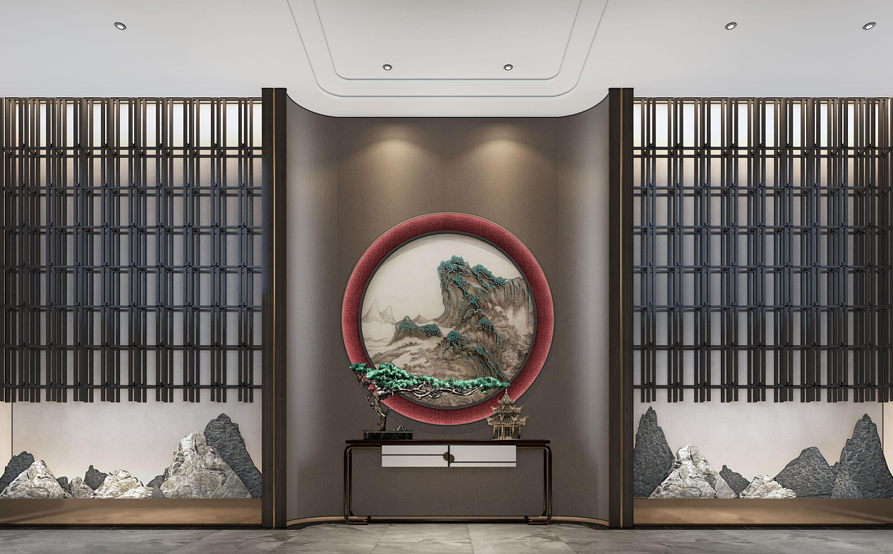碧桂园娄底翘楚堂售楼处（图ZMTgwMjU1ODY4） - 家装设计 - 站酷设计师胖虎爷爷阿南原创素材 - 站酷ZCOOL