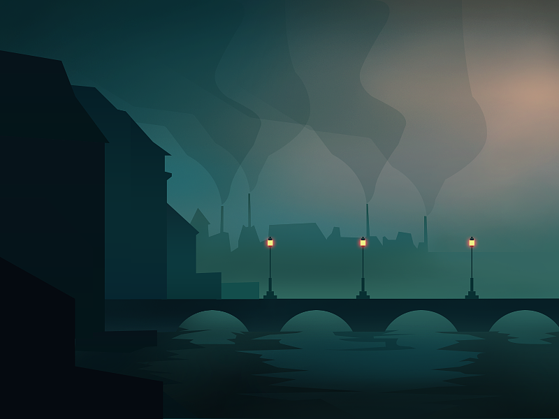 日常练习-天气插画