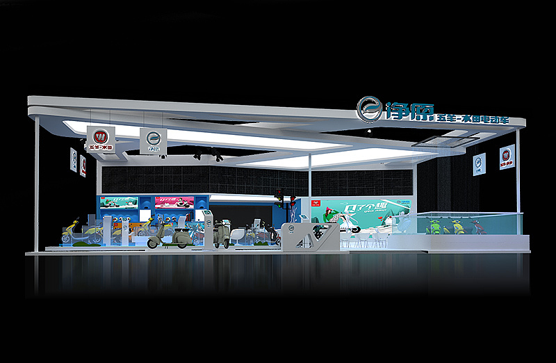 净原本田一汽车展展台设计搭建（图ZMjAyNzMzNjQw） - 其他三维 - 站酷设计师云迪vind原创素材 - 站酷ZCOOL