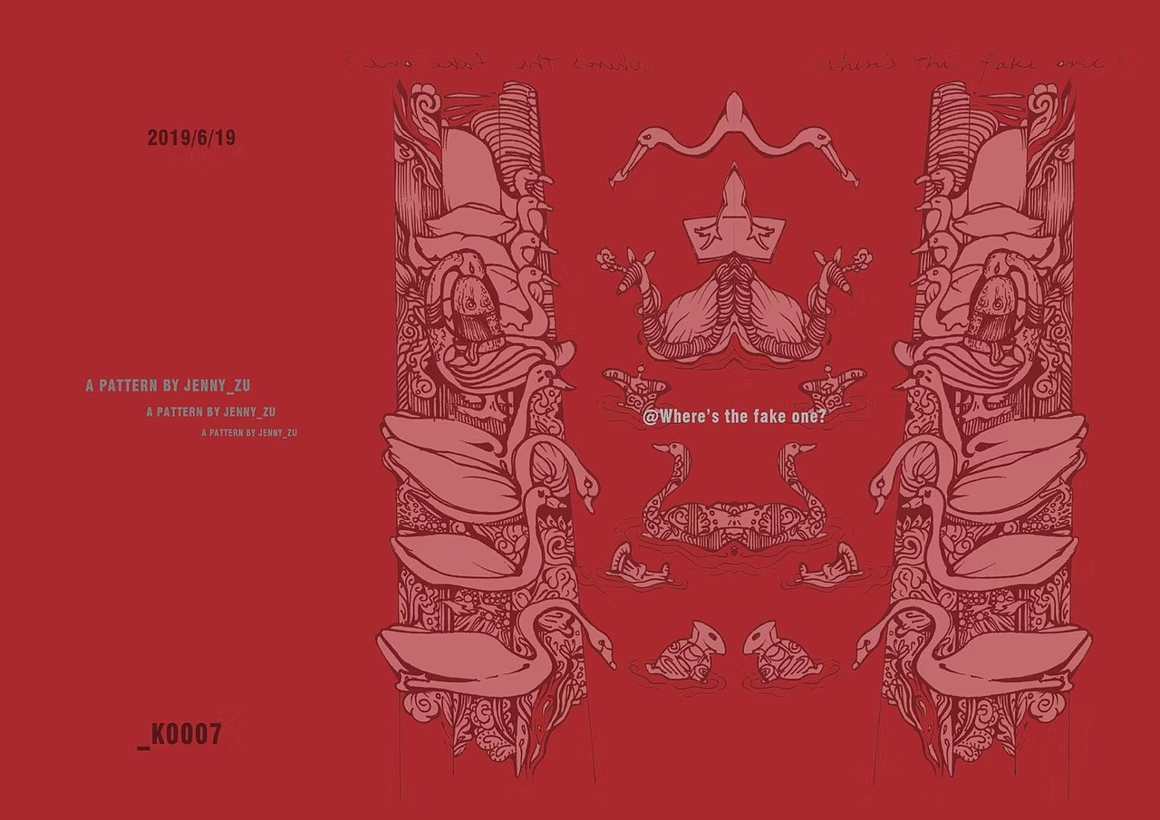 采风写生原创纹样设计（图ZMjE5NjA4NzA4） - 图案 - 站酷设计师Jenny_ZU原创素材 - 站酷ZCOOL