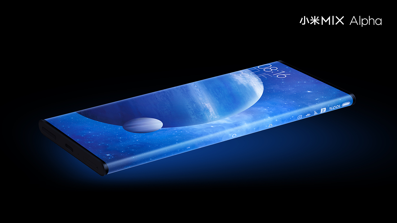 小米mix alpha 产品图素以及UI动画展示