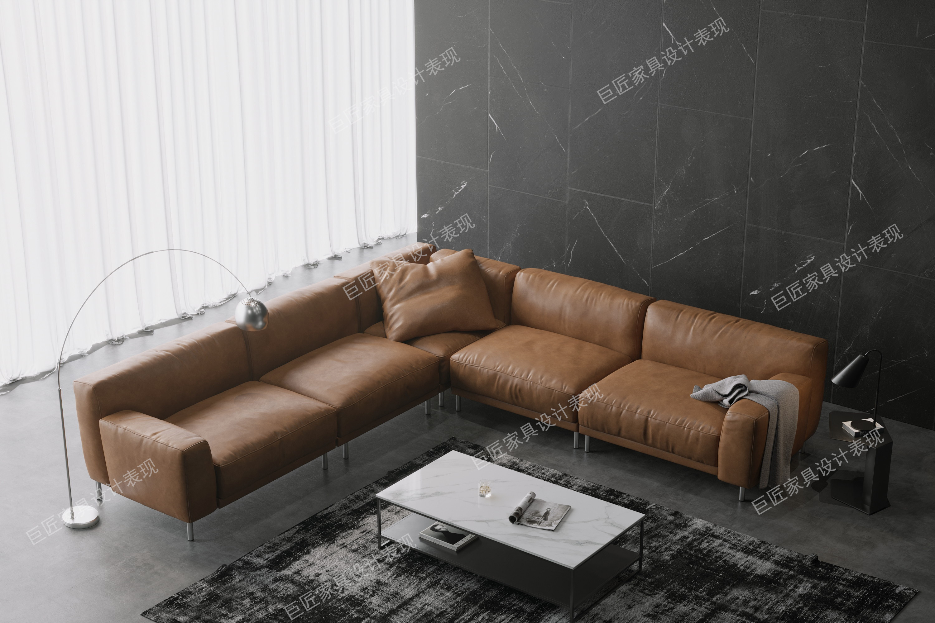 皮沙发|工业/产品|生活用品|巨匠家具设计 - 原创作品 - 站酷 (zcool)