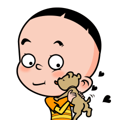 与央视动画合作的新大头儿子GIF动态表情（图ZNjAzMzU3ODg=） - 网络表情 - 站酷设计师西瓜晚报原创素材 - 站酷ZCOOL