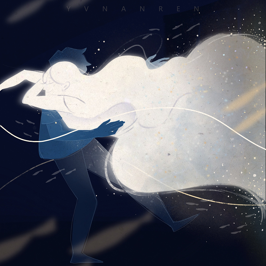 光|插画习作|插画|鱼腩人 - 原创设计作品 - 站酷 (zcool)