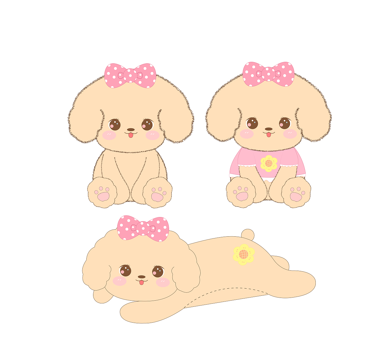 原创毛绒玩具设计